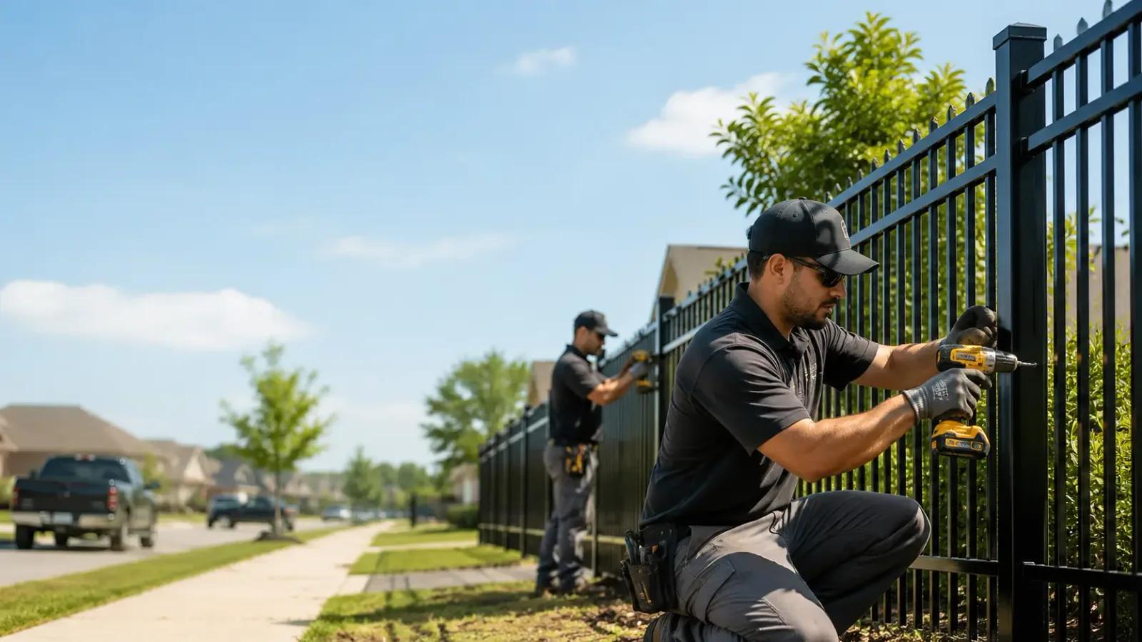 Metal Fence Installation in Massillon, OH